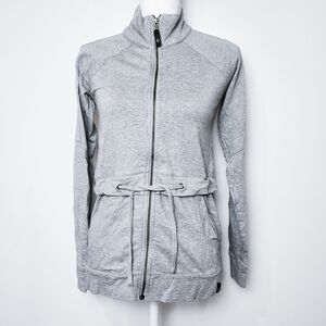 SATVA MARA Gray Women's Zip-Up Jacket